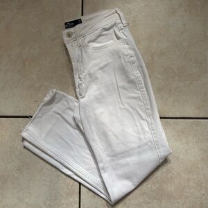 Hollister Women's White Jeans
